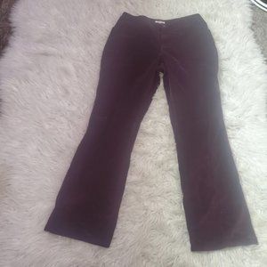 **3/20 st. John's bay corduroy maroon pants